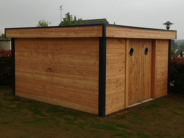 Product sheet for the LCI Cheval Contemporary Garden Shelter.