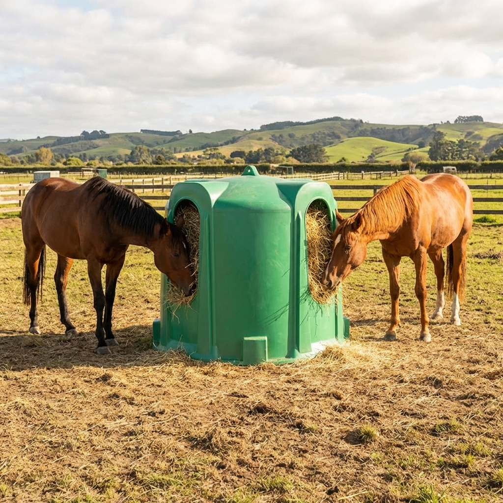 Bell Hay Feeder for Horses