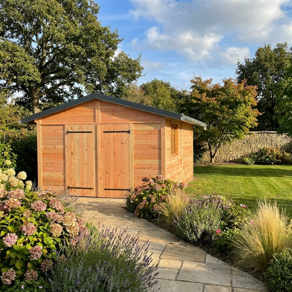 Douglas Timber Garden Cabin