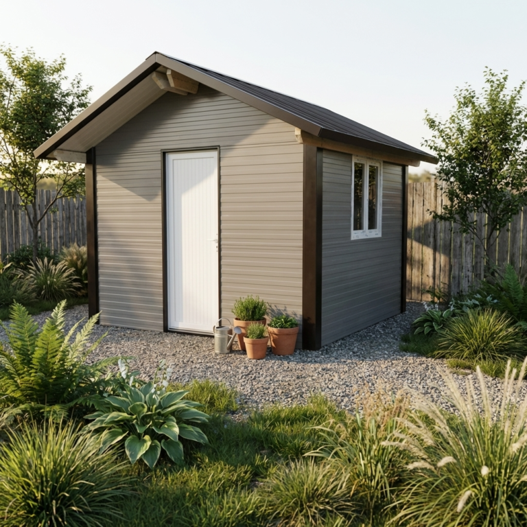 LCI CHEVAL Insulated garden shed