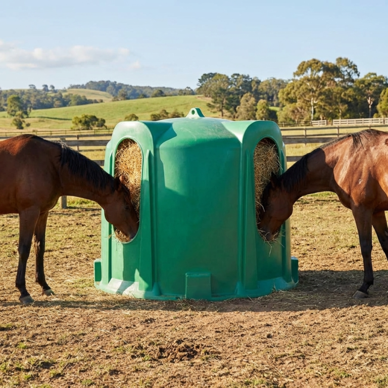 Bell Hay Feeder for Horses