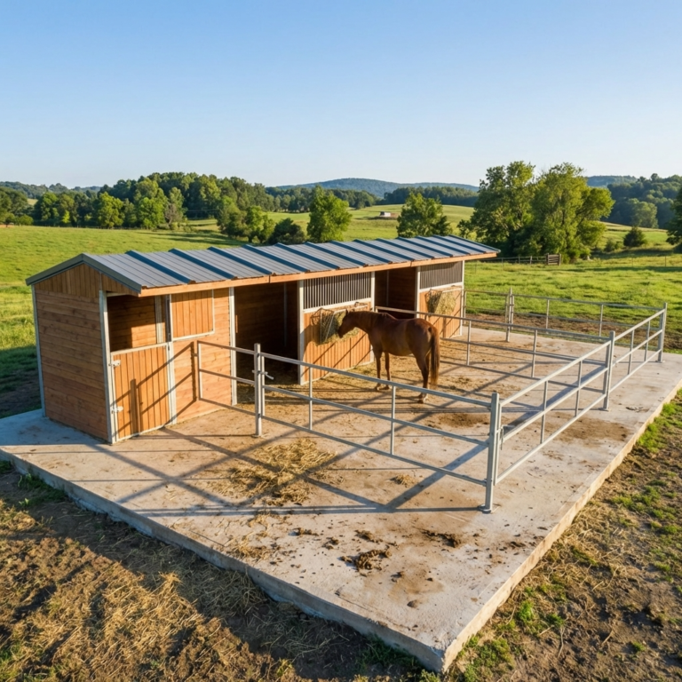 Bell Hay Feeder for Horses