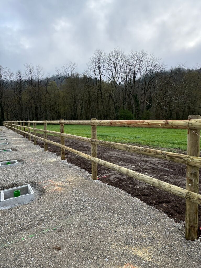 DEEP PROTECT 3-Rail Timber Fencing