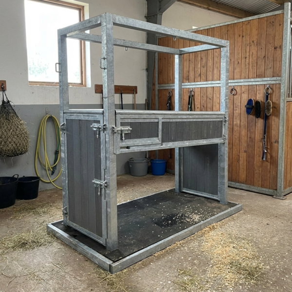 Resin horse stocks