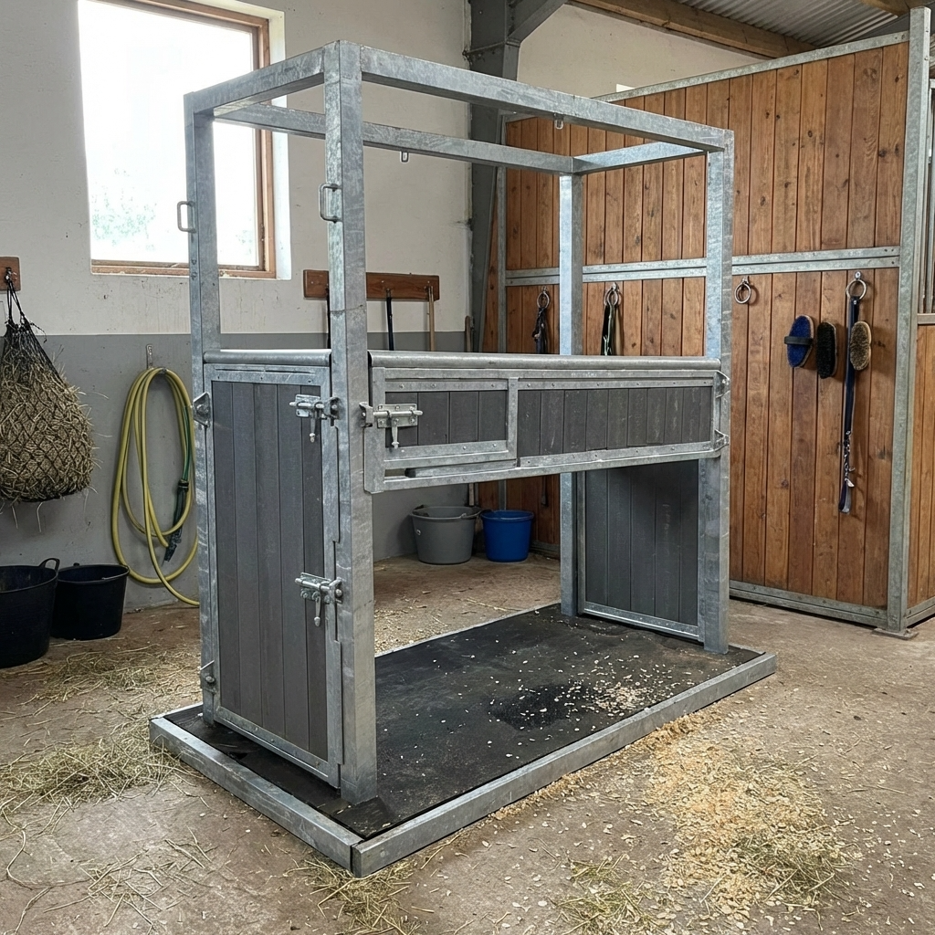 Resin horse stocks