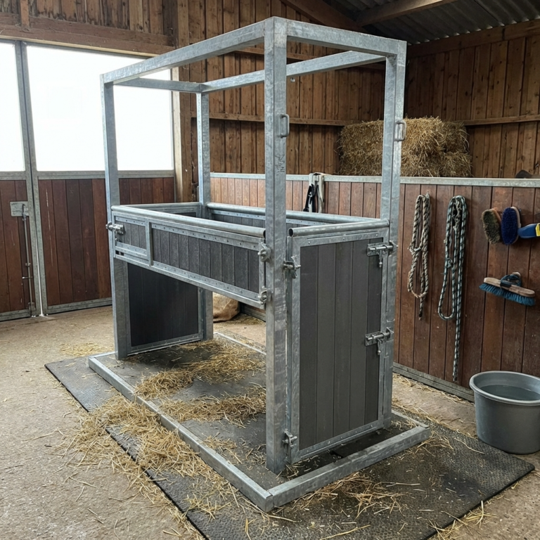 Resin horse stocks