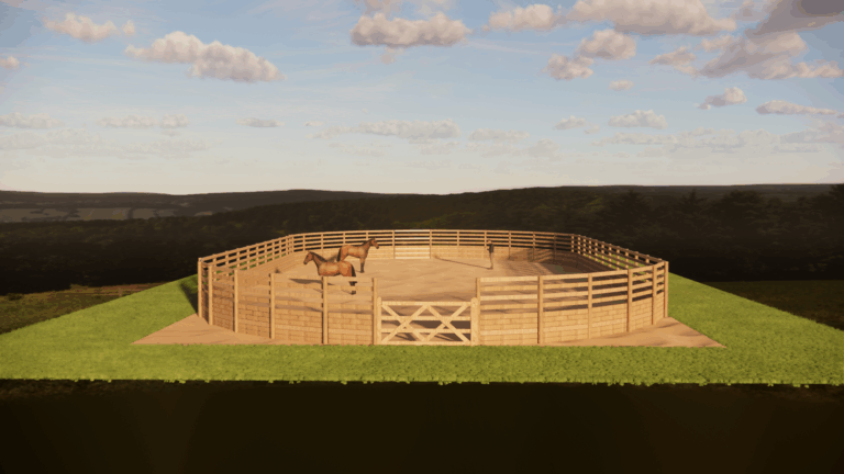 Douglas Fir Havrincourt Lunging Ring