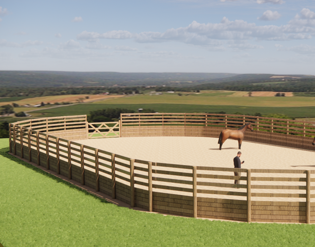 Douglas Fir Havrincourt Lunging Ring