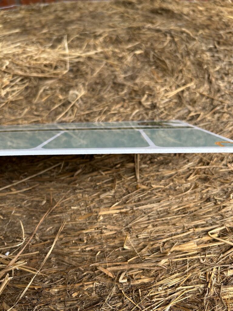 Dry-Wipe Stable Box Board for Recording Horse Feed Rations