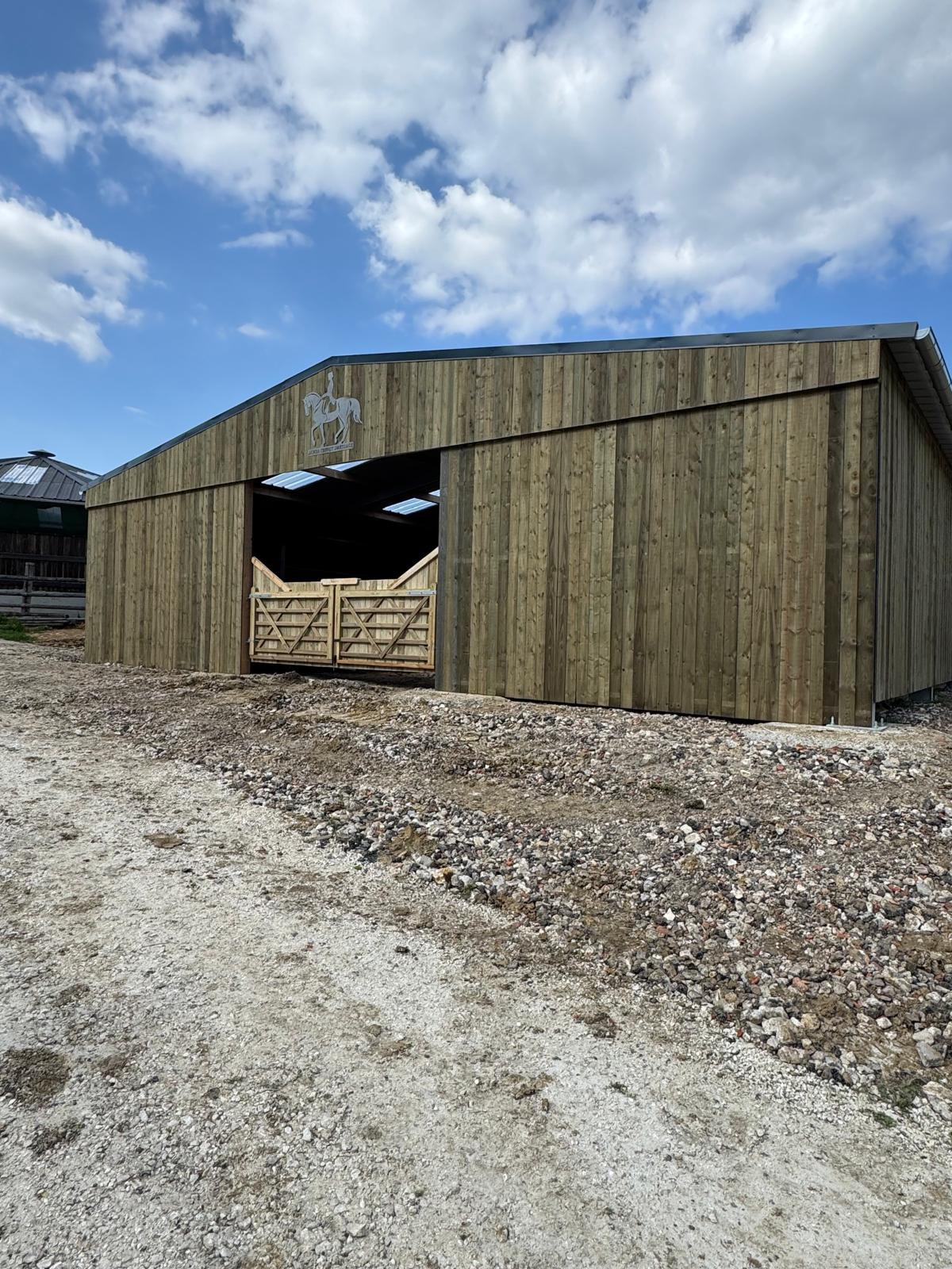 Bespoke Indoor Riding Arena with Steel Frame