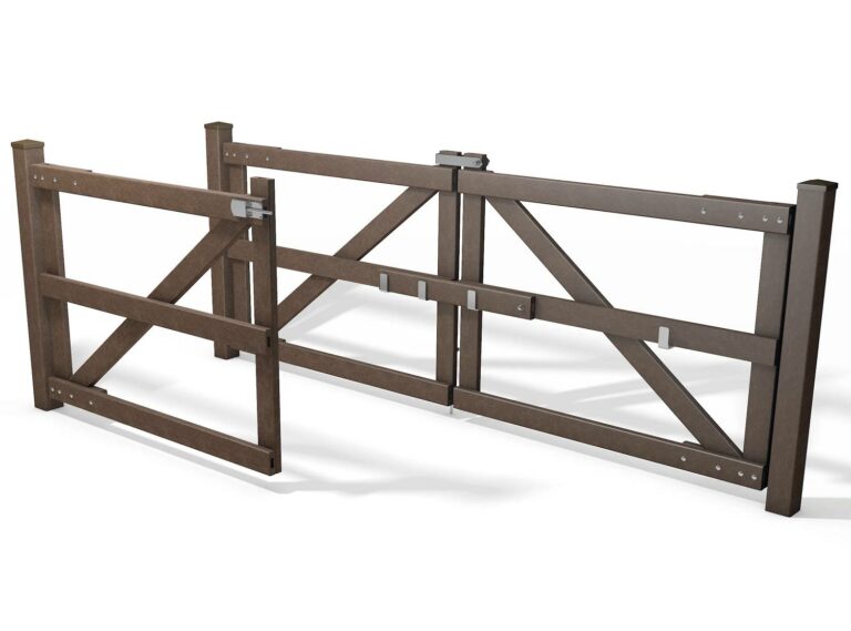 Resin Gate for Equestrian Fencing