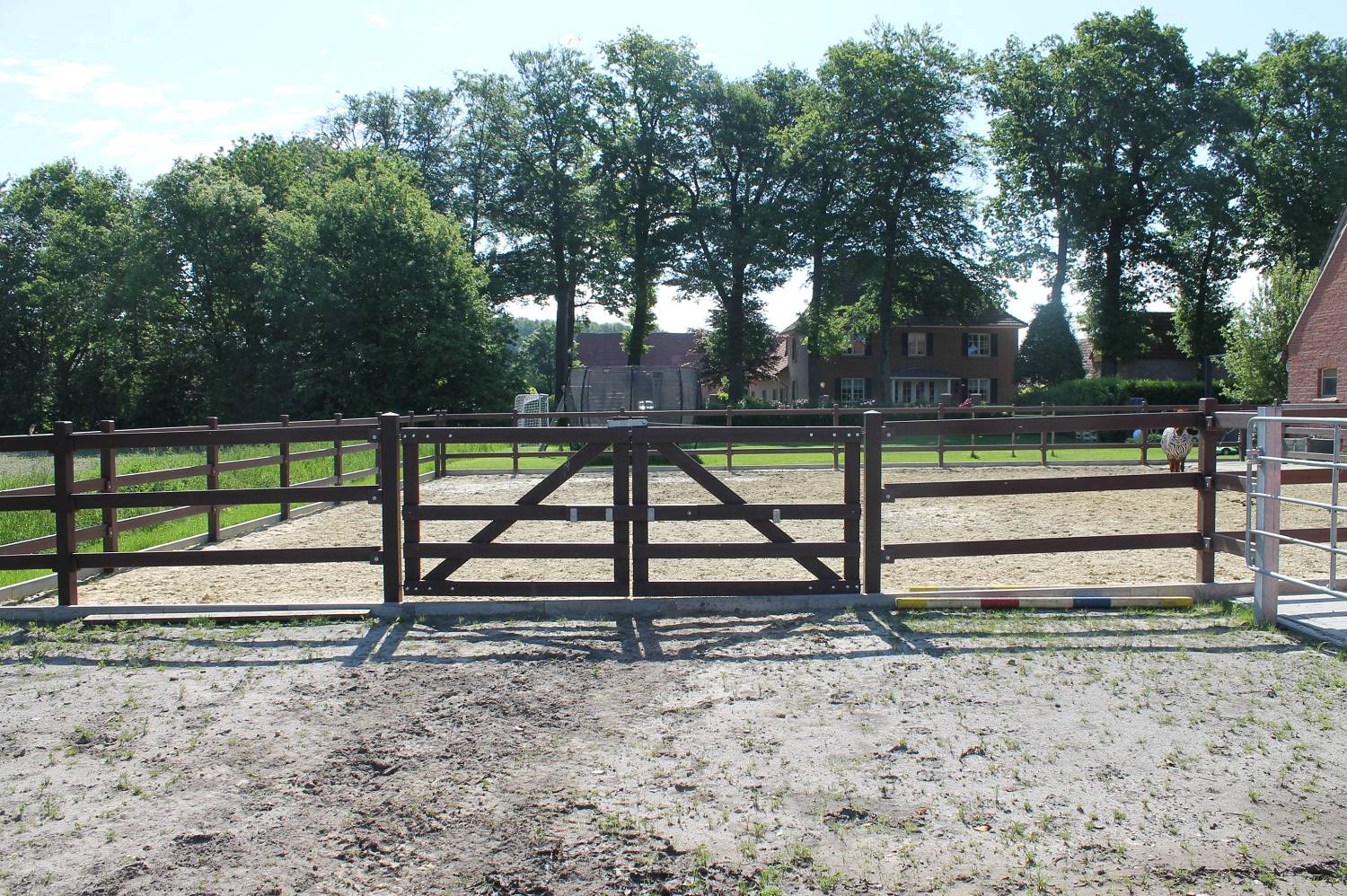 Double Swing Gate for LCI Cheval Enclosures