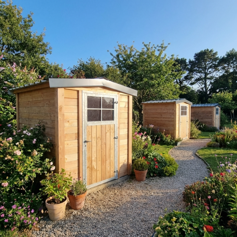 48mm (approx. 1.89 in) Douglas fir garden shed
