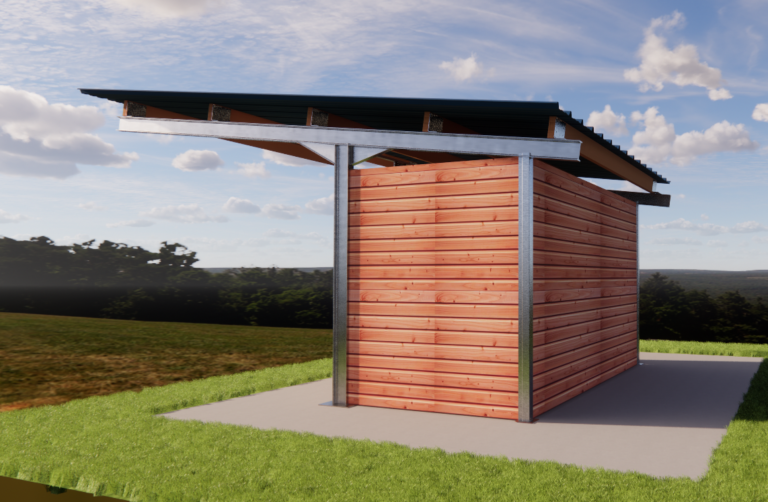 Equistation Hay Rack Shelter for Horses